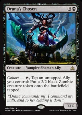 4x Drana's Chosen MTG Oath of the Gatewatch NM Magic Regular