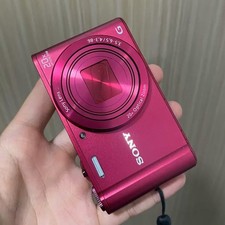 SONY Cyber-Shot DSC-WX300 18.2MP igital Camera Fully Tested W/SD Card