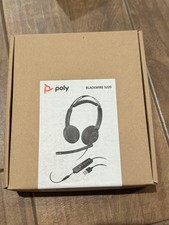 Poly Blackwire 5220 USB-C Wired Stereo Headset with Boom Mic by Plantronics