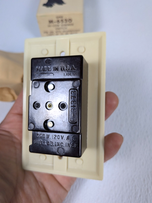 Vintage Thomas Industries Hi Low Dimmer Switch M-6530 300 Watt