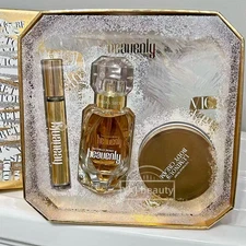 Victoria's Secret Heavenly EDP Perfume & Body Cream Full Size Gift Set~New Boxed