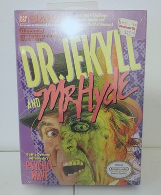 Dr. Jekyll And Mr. Hyde Nintendo Nes Sealed Ntsc