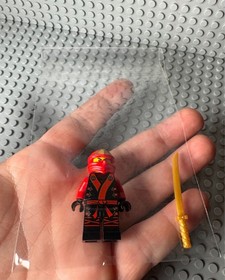 LEGO NINJAGO -- KAI THE FINAL BATTLE MINIFIGURE WITH SWORD 70500 NJO0071 NICE