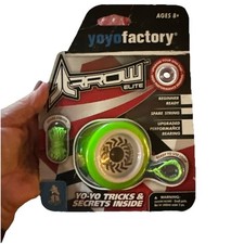 YoYoFactory Arrow Elite YoYo Neon Green- Free Shipping  read  