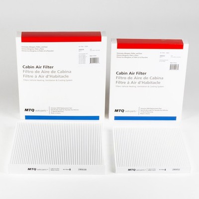 MTQ Front & Rear Cabin Air Filter Set Fits 2022-2026 Kia Carnival, Made in Korea