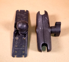 Ram Mounts RAM-D-201U Medium Double Socket Arm 2-1/4" Ball W/ 11" Marine Mount