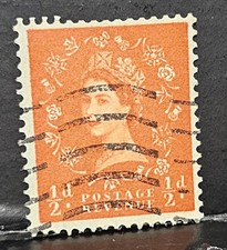 Queen Elizabeth II 1952-67, 1/2d  Dorothy Wilding stamp