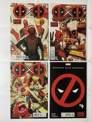 Deadpool Kills Deadpool #1-4 Comic LOT VF Full Series Complete Run Marvel 2013