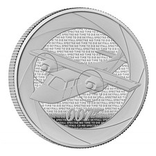 UK - 2024 Bond Films of the 2010s 1oz Silver Proof Coin with Original Package