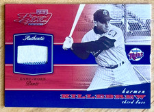 HARMON KILLEBREW 2002 Playoff A Piece of the Game Game-Worn Pants #POG-26 TWINS