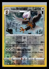 Hisuian Braviary 132/189 Rare Astral Radiance Pokemon Reverse Holo HP