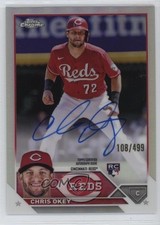 2023 Topps Chrome Update Auto Refractor 108/499 Chris Okey #RA-COK Auto 17k2