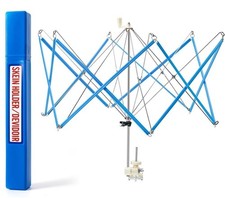 Yarn Swift Stainless Steel Easy Setup Umbrella Knitting Yarn Holder For Home