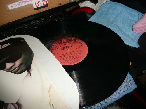 Record 12" single Rap Eazy E on Ruthless records Just tah let You know VG++ - Picture 4 of 4