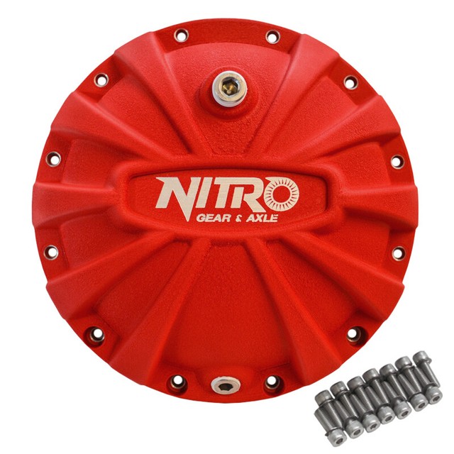 AMC Model 20 Nitro Aluminum Differential Cover Red Made in
