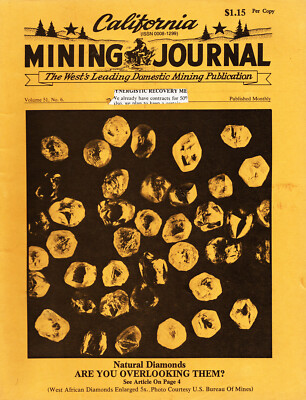 ICMJ Prospecting and Mining Journal Magazine 1982-1985 Issues with free Shipping