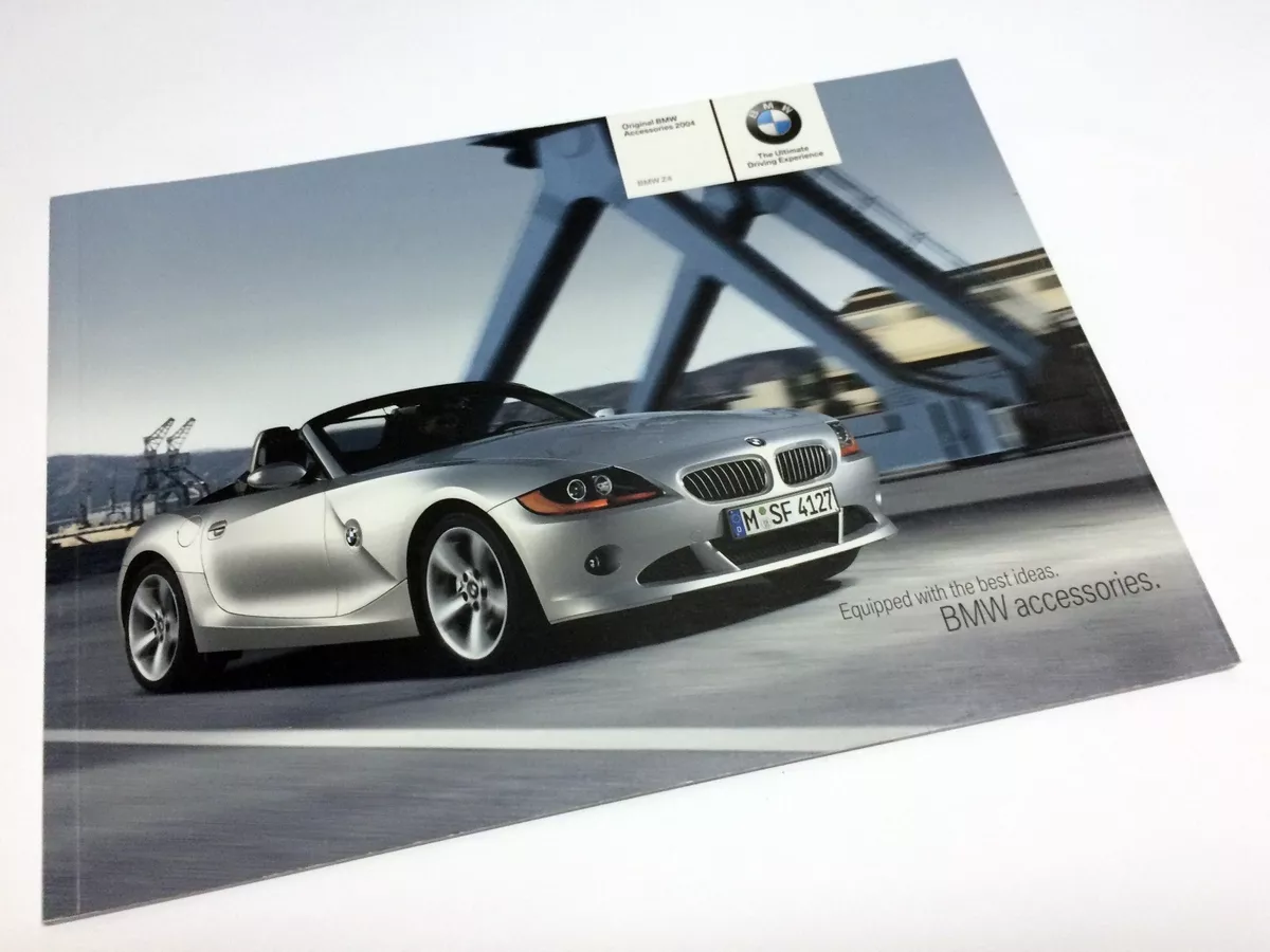 2004 BMW Z4 E65 Original Parts Accessories Brochure