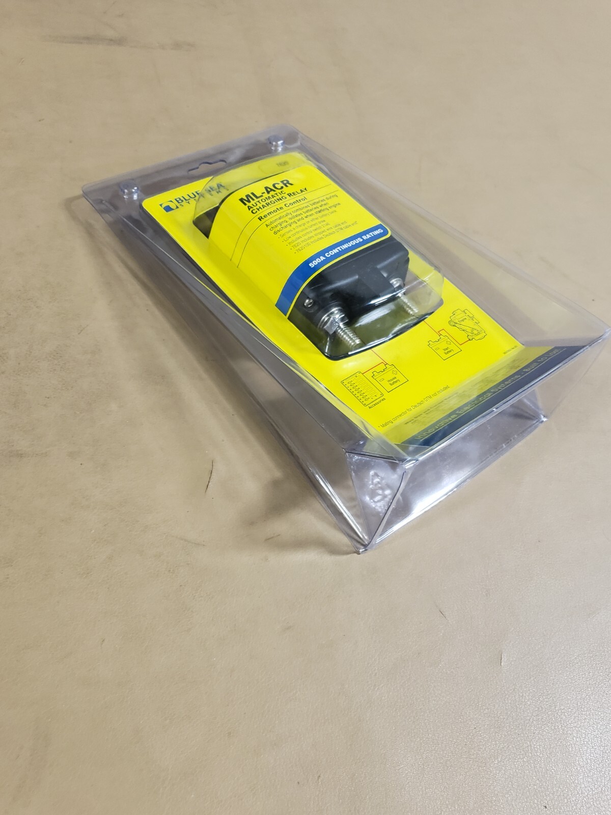 BLUE SEA SYSTEMS 7620 ML-ACR AUTOMATIC CHARGING RELAY – 12V DC 500A