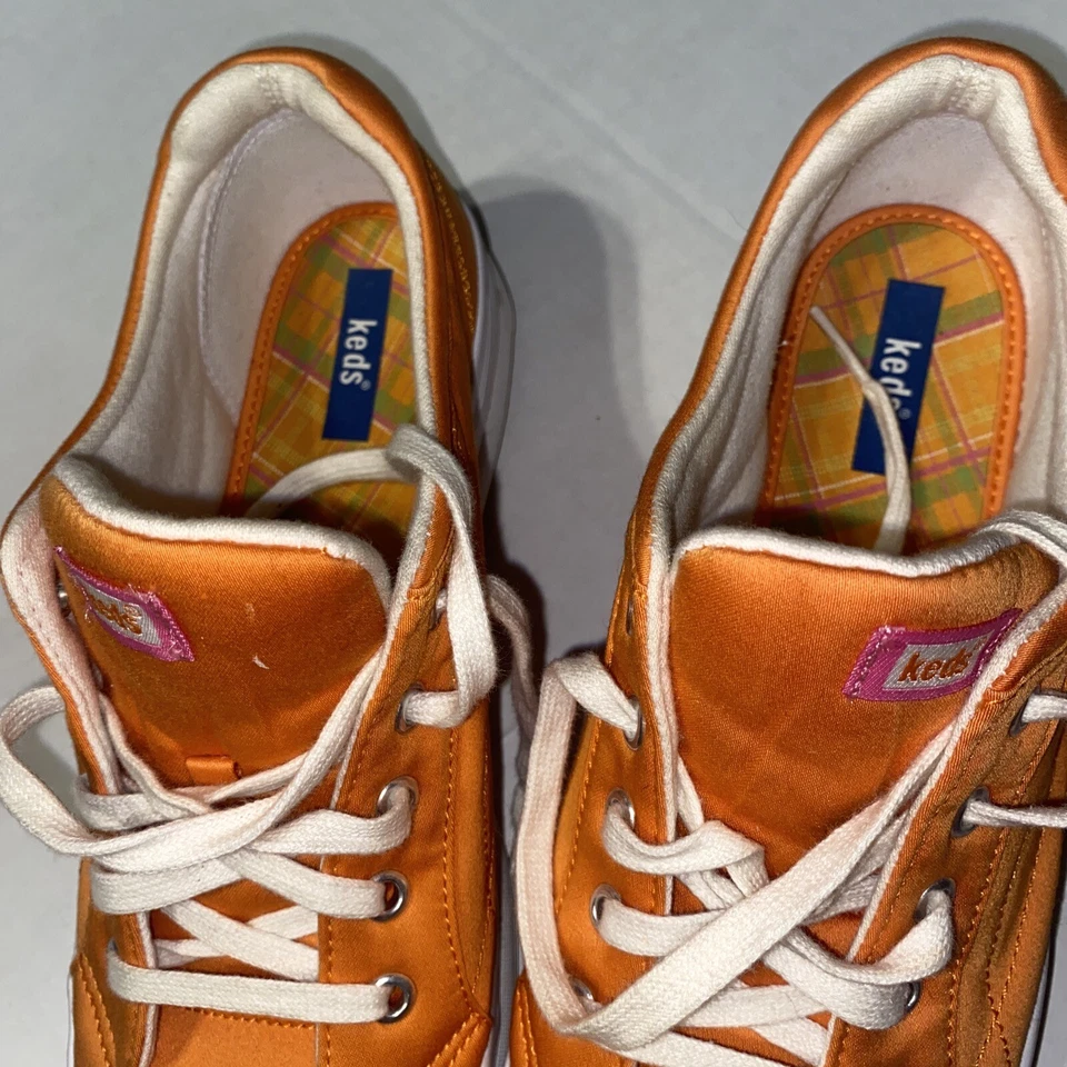 Zapatos Keds Mujer Talla 5 Naranja Encaje Zapatillas bajas Muy Lindos Foto 3 de 4