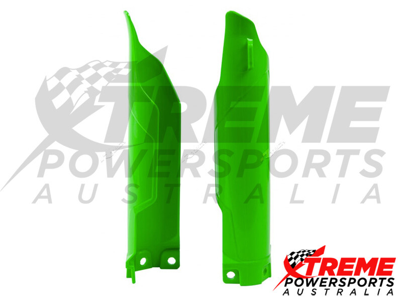 Rtech Kawasaki KX100 KX 100 20142018 Green Fork Guards Protectors eBay