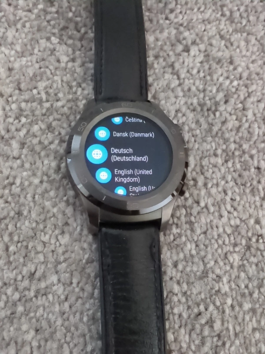 Huawei watch 2 black cheap carbon