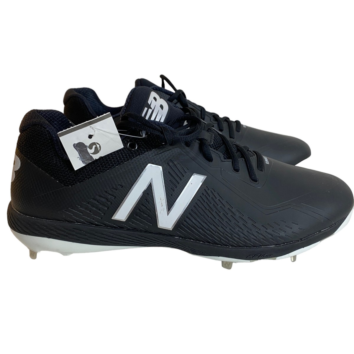 New Balance Baseball Shoes Low-Cut Elements Pack Metal Cleat Mens Size 16  Black