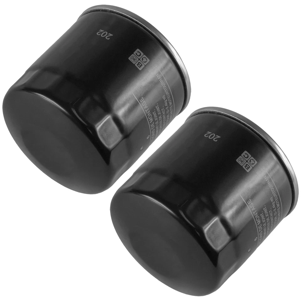 2 Pack Oil Filter for Kawasaki ZX1000 ZX-1000 Ninja ZX-10R Ninja 1000 Abs ZR1000 - Image 3 of 4