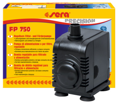Sera FP 750 - regelbare Filter- + Förderpumpe - Strömungspumpe Aquarium Pumpe