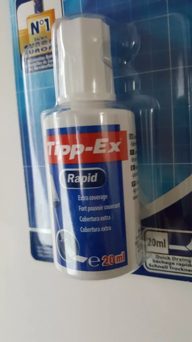 Tipp-Ex Correction Kit Fluid Bottle Correction Business White