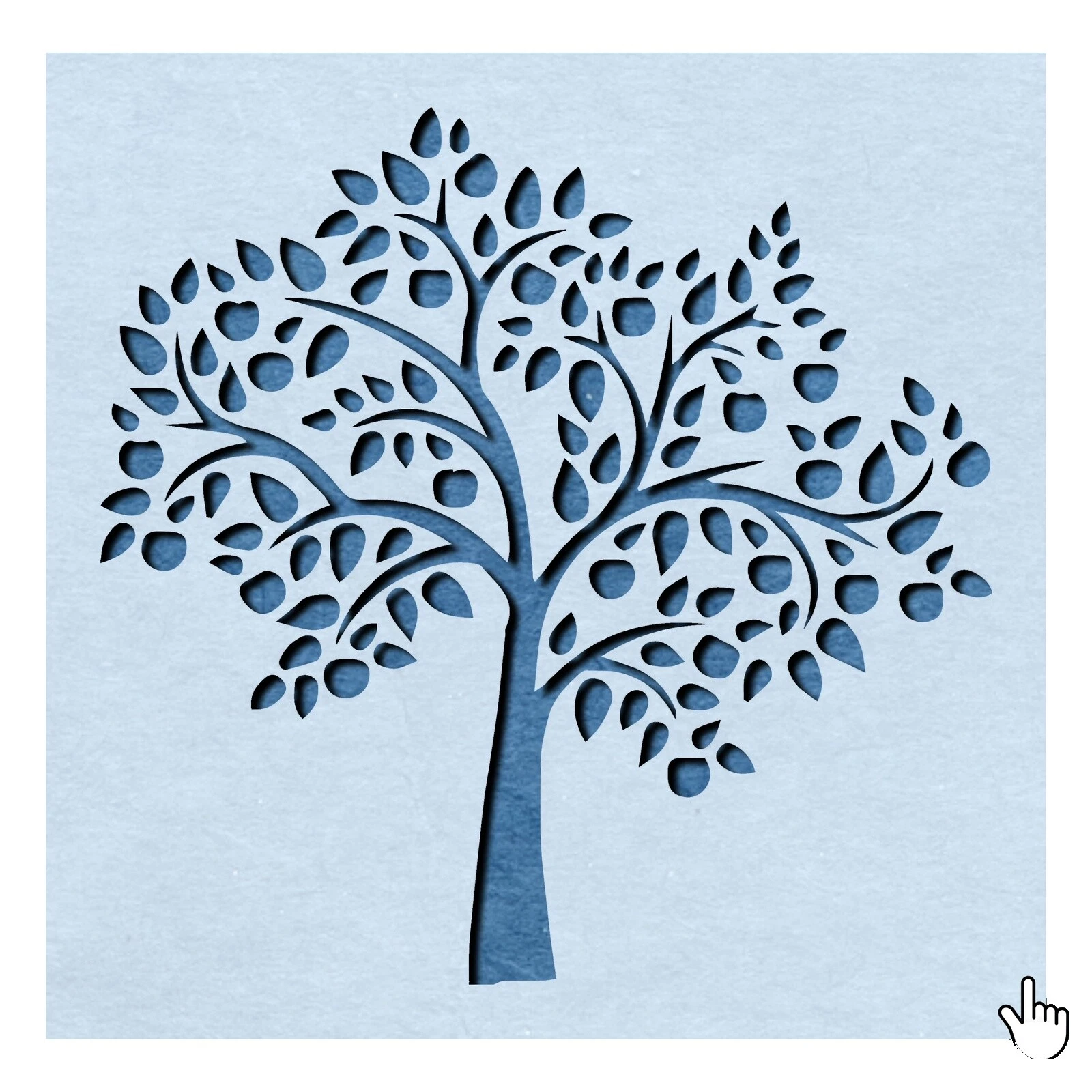 Trees Scrapbooking Templates & Stencils
