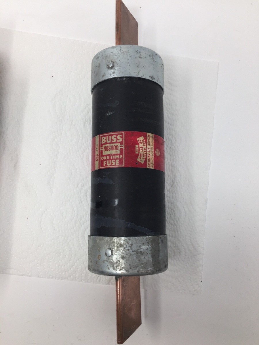 Fusible Industriel Bussmann NOS600 600A 600V - Occasion Testé