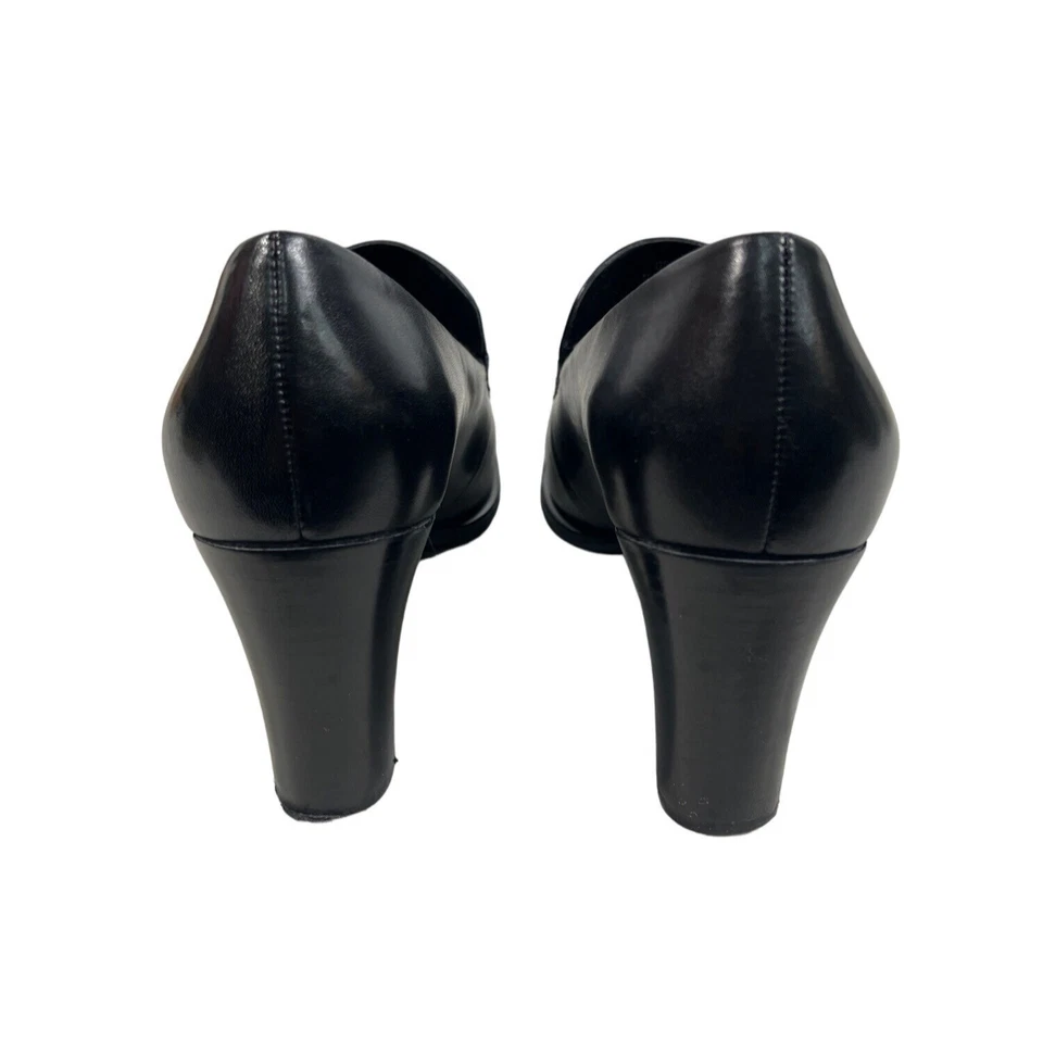Mocasines de tacón a medida Franco Sarto para mujer negros Nolan talla 8 Foto 4 de 4