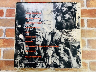 THE BEATLES Original Mono Record Box 20th Anni. Japan RED WAX 11LP