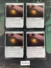 4x MTG Avarice Amulet - Magic 2015 (M15) (Playset)