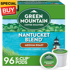 Nantucket Blend Keurig Single-Serve K-Cup Pods, Medium Roast Coffee, 96 Count