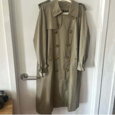 Burberry 80s Vintage Trench Coat | eBay