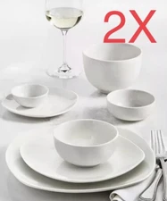 Inspiration by Denmark Soft Square 14 PC Dinner Set G9077 Service for 2