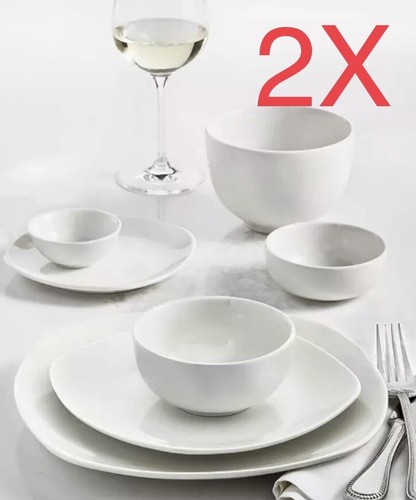 Inspiration by Denmark Soft Square 14 PC Dinner Set G9077 Service for 2 - Afbeelding 1 van 2