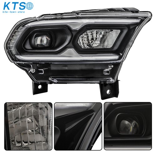 For Dodge Durango 2021-2023 Headlight Assembly Full LED Black Housing RH+LH Side - Picture 11 of 18