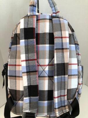 NWT VERA BRADLEY ESSENTIAL COMPACT BACKPACK PERFECTLY PLAID  display picture 3