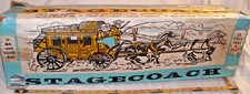 CAPER GIANT STAGE COACH POLY PLASTIC TOY SET BOXED 1960s CANADA