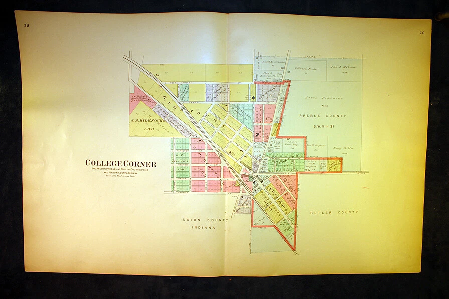Ou Campus Corner Map