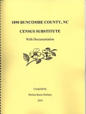 1890 Buncombe Co., NC Census Substitute, Genealogy, Asheville 