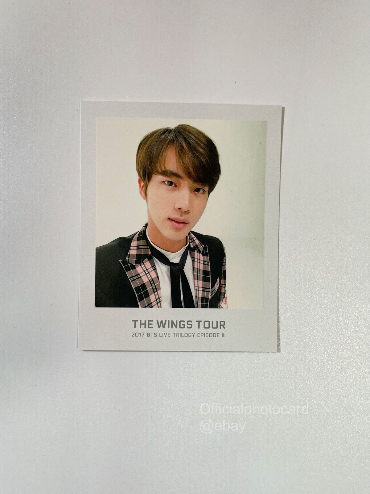 BTS THE WINGS TOUR 2017 Ticket Album Official Photocards Select Member
