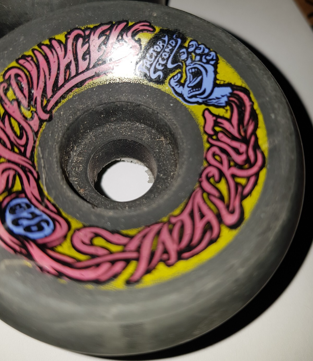 SANTA CRUZ Big Balls 65mm 92a '80s Old School Speed Wheels 2nds