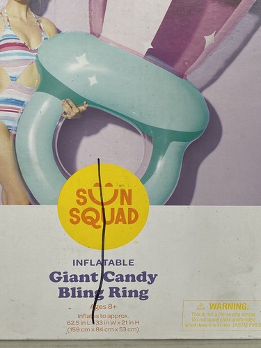 sun squad bling ring pool float