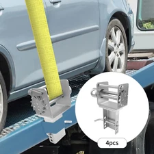 4*Carbon Steel Trailer Stake Pocket Winches For Flatbeds Trailers Trucks Winches