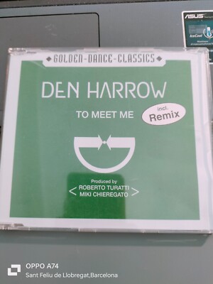 RAR SINGLE CD. DEN HARROW. TO MEET ME. 3 TRACKS. ITALO DISCO