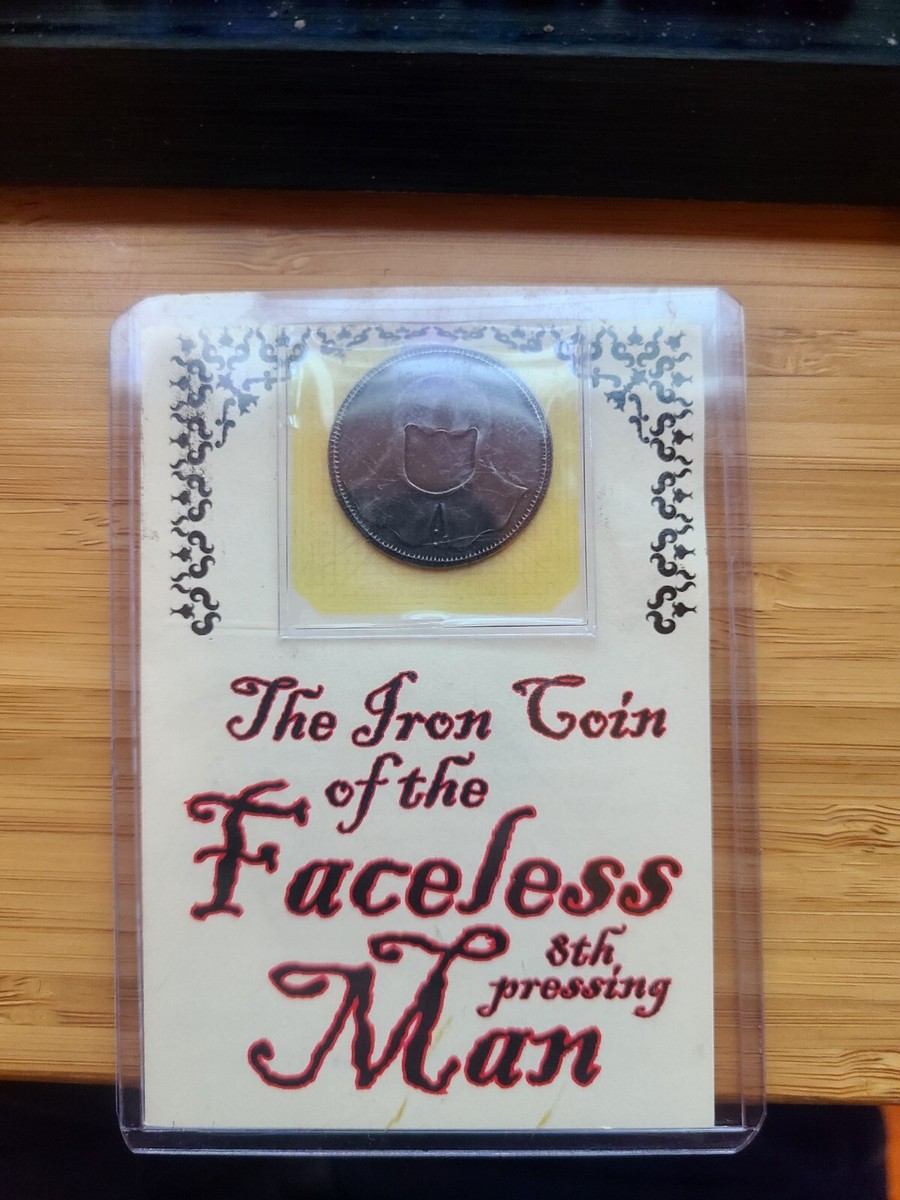 Iron Coin of the Faceless Man 8th Pressing Shire Post Mint Game of Thrones  | eBay