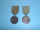 0302 WW2 US USMC GEORGE MEDAL With Document 1st Marine Div Guadalcanal  R14C